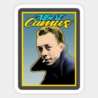 Albert Camus Existential Pop-Art Sticker